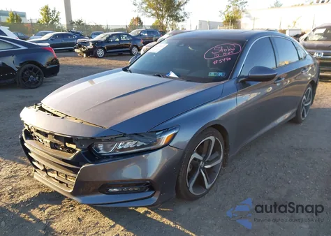 2018 Honda Accord Sport 2.0T z USA, uszkodzony, nr VIN 1HGCV2F36JA035490